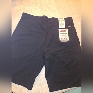 Dickies Men's Black Ripstop Shorts Sz 34 New